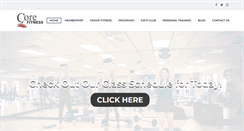 Desktop Screenshot of corefitness1.com